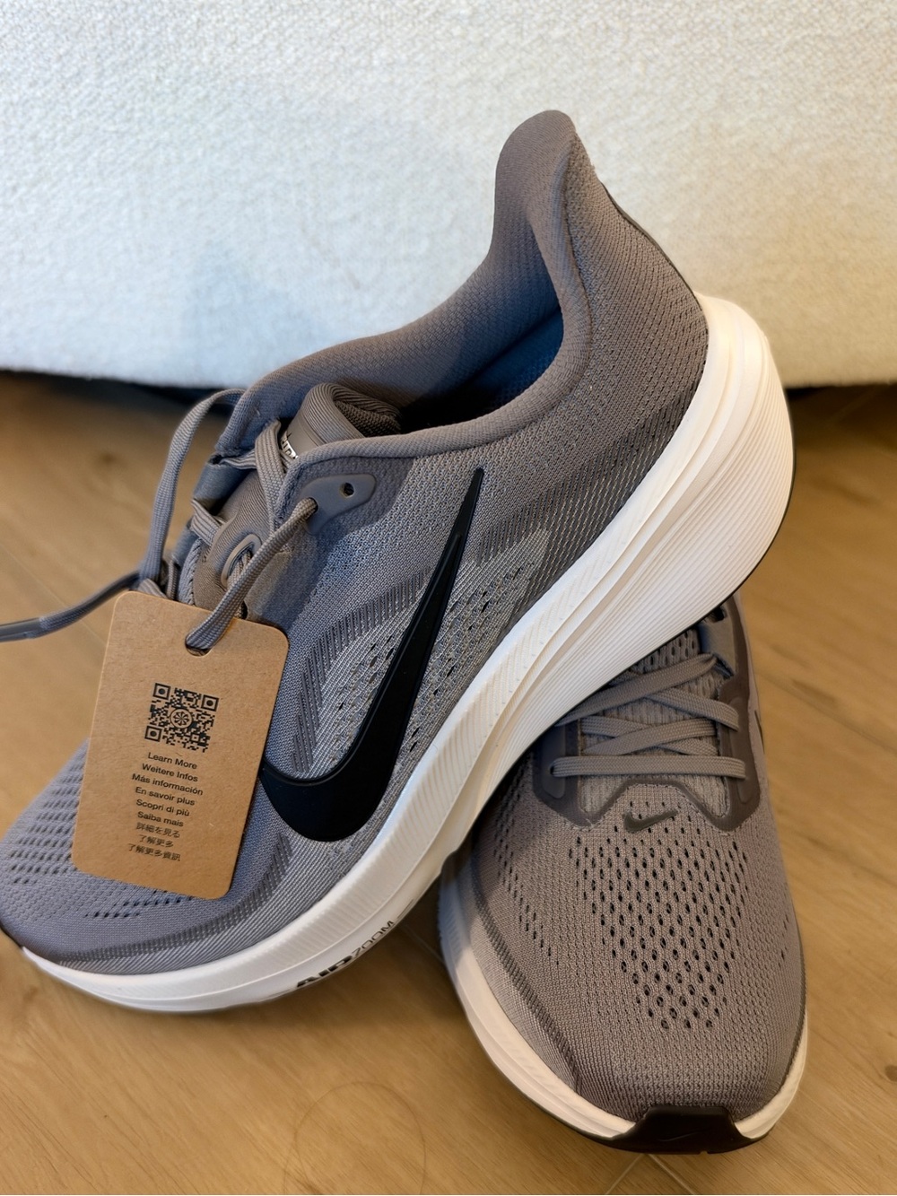 Nike Air Zoom Pegasus 42 TB men’s 7.5 gray/black NWT